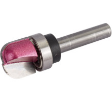 Фреза для желобов и чаш (с верхним подшипником) R=6.4 мм, D=19x16x48 мм, S=8 мм PROCUT 215841BP