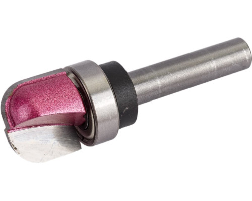 Фреза для желобов и чаш (с верхним подшипником) R=6.4 мм, D=19x16x48 мм, S=8 мм PROCUT 215841BP