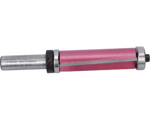 Фреза обгонная с лезвием под углом Z=2, 19.05x60x118 мм, S=12 мм, верхний и нижний подшипник PROCUT 151289ABP