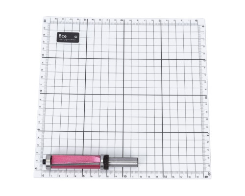 Фреза обгонная с лезвием под углом Z=2, 19.05x60x118 мм, S=12 мм, верхний и нижний подшипник PROCUT 151289ABP