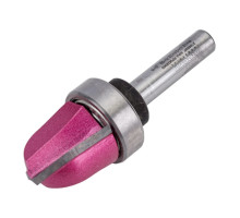 Фреза пальчиковая с верхним подшипником R=12.7 мм, 25.4x22.5x57 мм, S=8 мм PROCUT 219820P