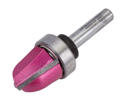 Фреза пальчиковая с верхним подшипником R=12.7 мм, 25.4x22.5x57 мм, S=8 мм PROCUT 219820P