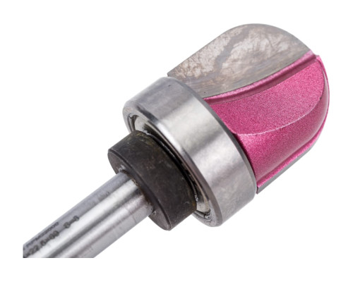 Фреза пальчиковая с верхним подшипником R=12.7 мм, 25.4x22.5x57 мм, S=8 мм PROCUT 219820P