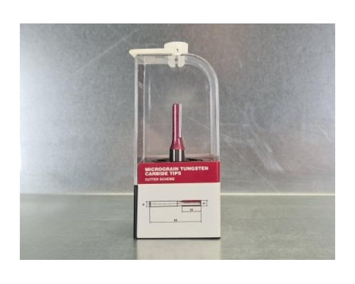 Фреза пазовая 6x16x53 мм, S=8 мм PROCUT 110806P