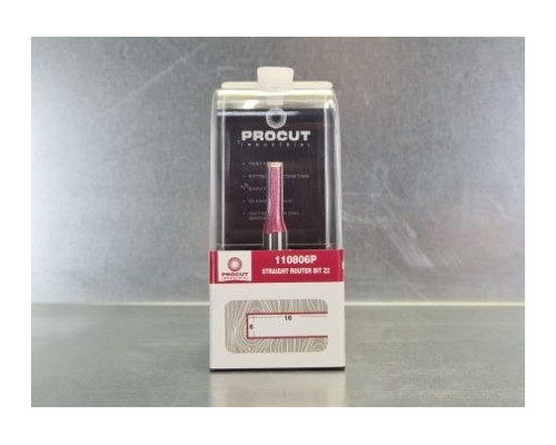 Фреза пазовая 6x16x53 мм, S=8 мм PROCUT 110806P