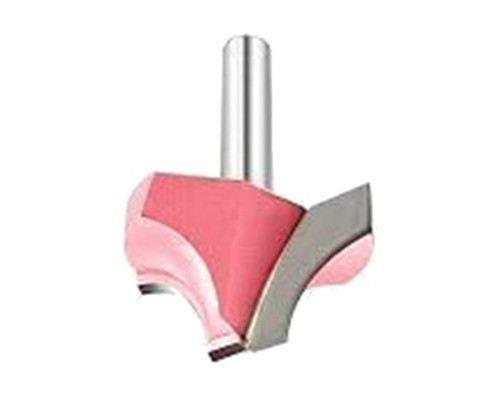 Фреза радиусная (10x10x45 мм, хв-к 8 мм, Z=2, R=5 мм; псевдофилёнка) PROCUT 209830P