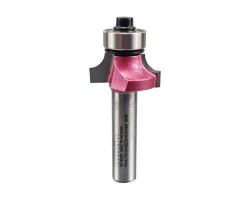 Фреза радиусная кромочная (нижний подшипник) Z=2, R=4.76 мм, 22.22x9.5 мм, S=8 мм PROCUT 301825P