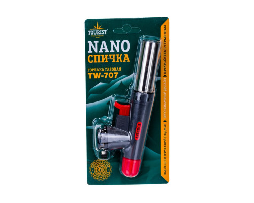 Газовая горелка с пьезоподжигом TOURIST NANO TW-707