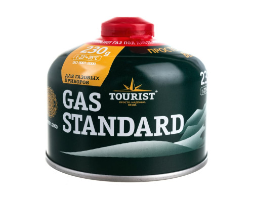 Газовый баллон TOURIST STANDARD резьбовой TBR-230 00000000367