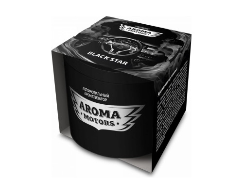 Гелевый ароматизатор Grass Aroma Motors BLACK STAR AC-0171