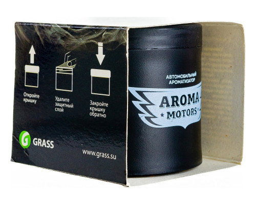 Гелевый ароматизатор Grass Aroma Motors BLACK STAR AC-0171