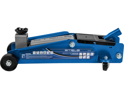 Гидравлический подкатной домкрат STELS высокий подъем, 3 т SUV, 190-535 мм SUV 51134