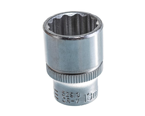Головка короткая 12-гранная (13 мм; 1/4DR) FORCE 52913 Головка короткая 12-гранная (13 мм; 1/4DR) FORCE 52913