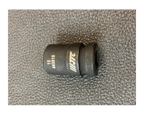 Головка торцевая 1/2” 16 ударная L=38мм JTC 443816 Головка торцевая 1/2” 16 ударная L=38мм JTC 443816