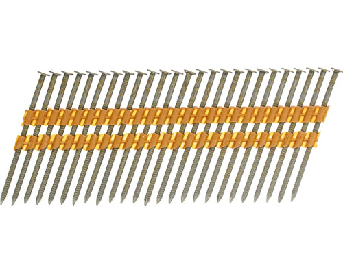 Гвозди для пневматического нейлера Denzel (крашен.), длина - 75 мм, диаметр - 3,05 мм, 2000 шт. 57697