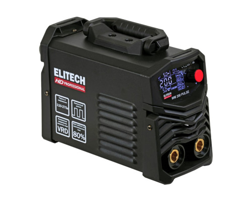 Инверторный сварочный аппарат Elitech HD WM 200 Pulse 204466