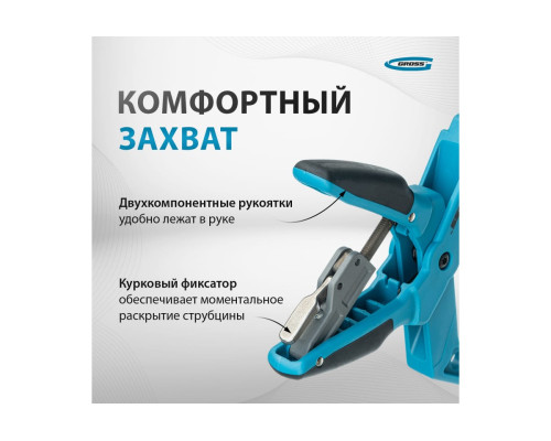 Клещеобразная струбцина GROSS 100 мм 20805