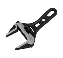 Ключ Denzel разводной 135 мм, crv, кованый, укороченная рукоятка 15752