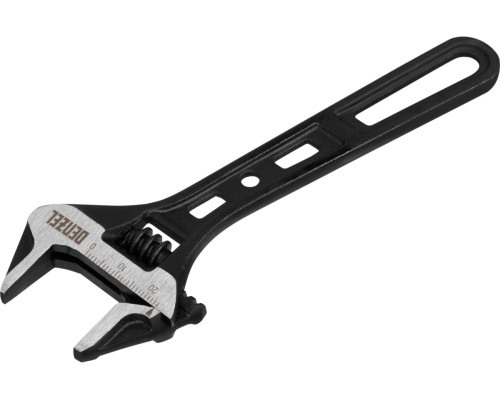 Ключ Denzel разводной, 150 мм, crv, кованый 15747