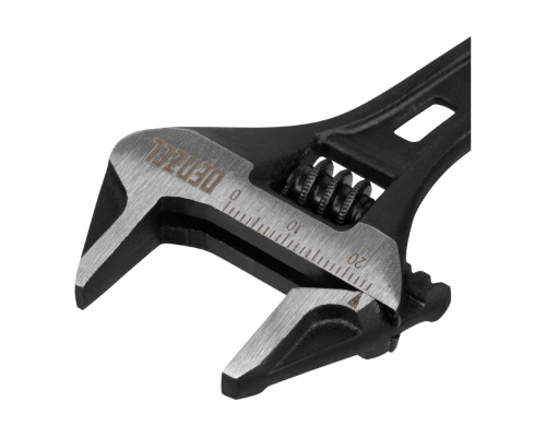 Ключ Denzel разводной, 150 мм, crv, кованый 15747