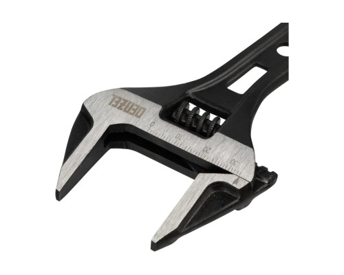 Ключ Denzel разводной, 200 мм, crv, кованый 15748