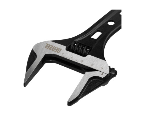 Ключ Denzel разводной, 250 мм, crv, кованый 15749