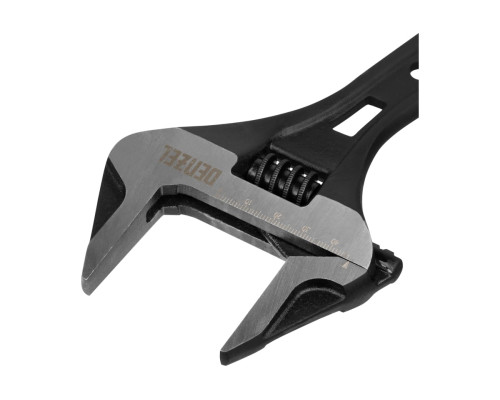 Ключ Denzel разводной, 300 мм, crv, кованый 15750