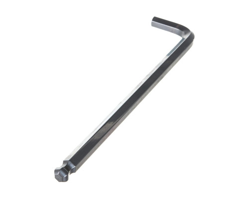 Ключ Kraftool "INDUSTRIE" имбусовый, длинный c шариком, Cr-Mo, хромосатинированное покрытие, HEX 12 27437-12