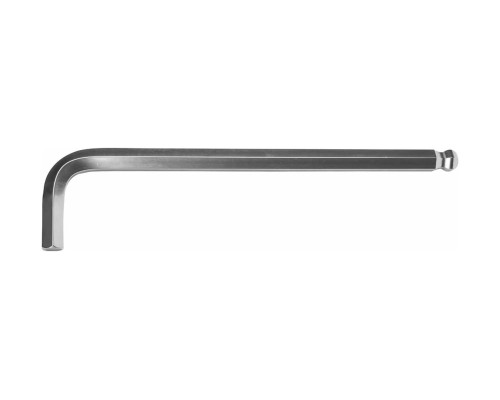 Ключ Kraftool "INDUSTRIE" имбусовый, длинный c шариком, Cr-Mo, хромосатинированное покрытие, HEX 17 27437-17