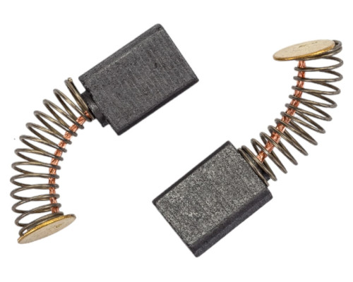 Комплект угольных щеток для электроинструмента Интерскол (пружина, пятак), 6x10x14 мм, 2 шт COFRA SDI-34603