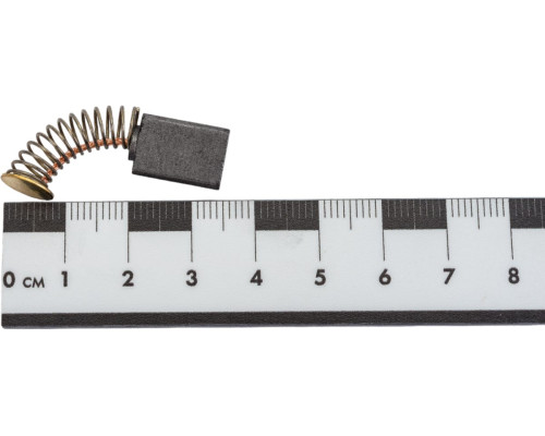 Комплект угольных щеток для электроинструмента Интерскол (пружина, пятак), 6x10x14 мм, 2 шт COFRA SDI-34603