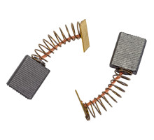 Комплект угольных щеток для электроинструмента Интерскол (пружина, пятак), 7x12.8x16.5 мм, 2 шт COFRA SDI-34588