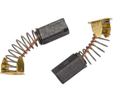 Комплект угольных щеток для электроинструмента Интерскол (пружина, пятак-уши), 6x10x13 мм, 2 шт COFRA SDI-34602