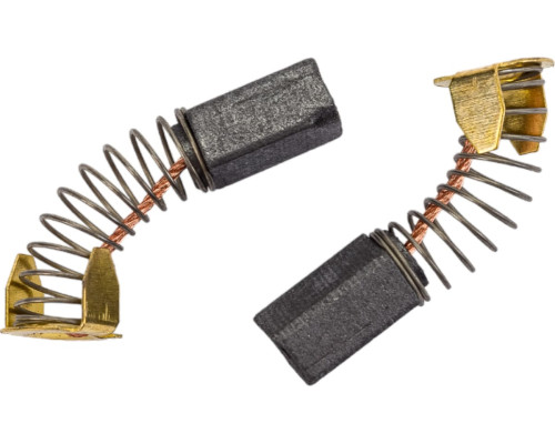 Комплект угольных щеток для электроинструмента Интерскол (пружина, пятак-уши), 6x10x13 мм, 2 шт COFRA SDI-34602