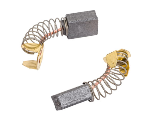 Комплект угольных щеток для электроинструмента Интерскол (пружина, пятак-уши), 6x10x13 мм, 2 шт COFRA SDI-34602