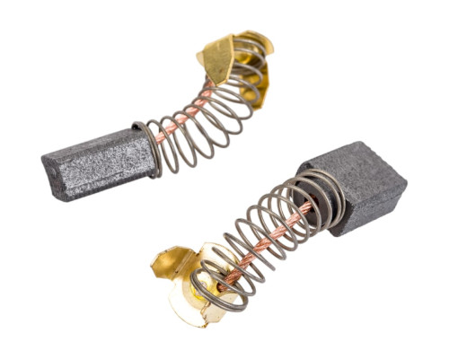 Комплект угольных щеток для электроинструмента Интерскол (пружина, пятак-уши), 6x10x13 мм, 2 шт COFRA SDI-34602