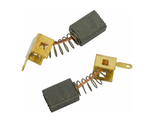 Комплект угольных щеток для электроинструмента Интерскол (пружина, пятак-уши), 6x9х12 мм, 2 шт COFRA SDI-34630