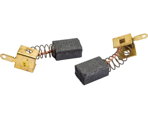 Комплект угольных щеток для электроинструмента Интерскол (пружина, пятак-уши), 6x9х12 мм, 2 шт COFRA SDI-34630