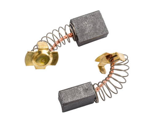 Комплект угольных щеток для электроинструмента Интерскол (пружина, пятак-уши), 8x14.5x16 мм, 2 шт COFRA SDI-34626