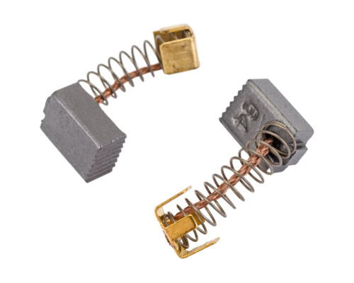 Комплект угольных щеток для электроинструмента Makita (пружина, пятак-уши), 5x8х10 мм, 2 шт COFRA SDM-34600