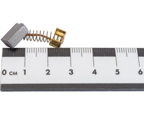 Комплект угольных щеток для электроинструмента Makita (пружина, пятак-уши), 5x8х10 мм, 2 шт COFRA SDM-34600