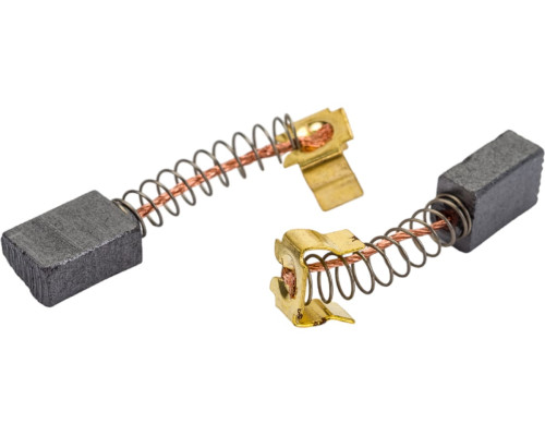 Комплект угольных щеток для электроинструмента Makita (пружина, пятак-уши), 5x8х11 мм, 2 шт COFRA SDM-34590