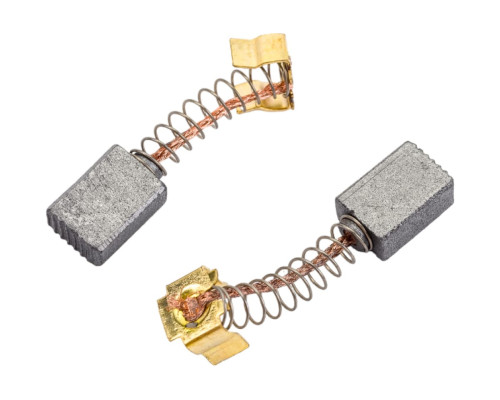 Комплект угольных щеток для электроинструмента Makita (пружина, пятак-уши), 5x8х11 мм, 2 шт COFRA SDM-34590