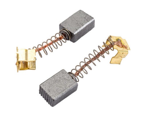 Комплект угольных щеток для электроинструмента Makita (пружина, пятак-уши), 5x8х11 мм, 2 шт COFRA SDM-34590