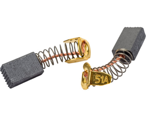 Комплект угольных щеток для электроинструмента Makita (пружина, пятак-уши), 5x8х12 мм, 2 шт COFRA SDM-34597