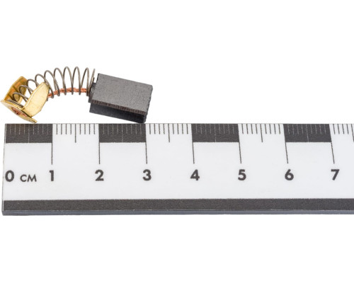 Комплект угольных щеток для электроинструмента Makita (пружина, пятак-уши), 5x8х12 мм, 2 шт COFRA SDM-34597