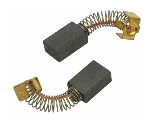 Комплект угольных щеток для электроинструмента Makita (пружина, пятак-уши), 5x8х12.9 мм, 2 шт COFRA SDM-34598