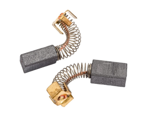 Комплект угольных щеток для электроинструмента Makita (пружина, пятак-уши), 5x8х12.9 мм, 2 шт COFRA SDM-34598