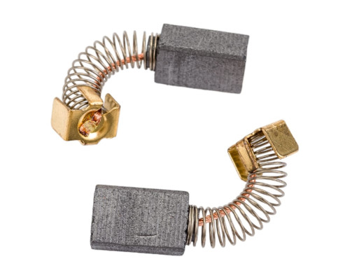 Комплект угольных щеток для электроинструмента Makita (пружина, пятак-уши), 5x8х12.9 мм, 2 шт COFRA SDM-34598