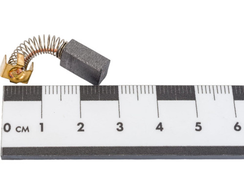 Комплект угольных щеток для электроинструмента Makita (пружина, пятак-уши), 5x8х12.9 мм, 2 шт COFRA SDM-34598